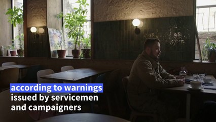 Ukraine cracks down on gambling as vice grips the army