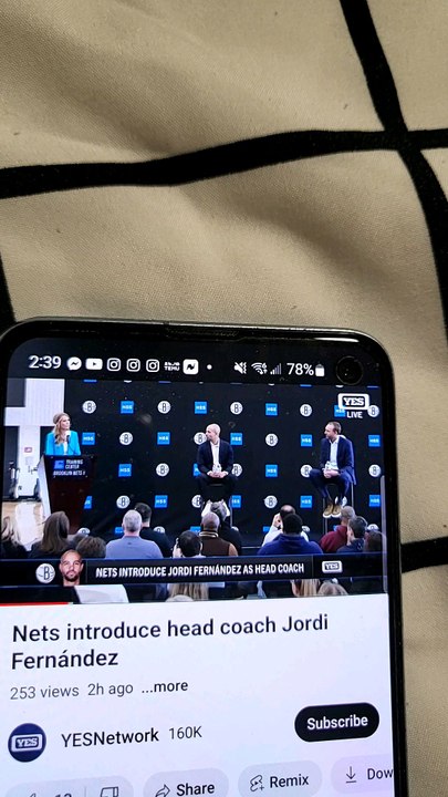 Jodi fernandez introduced as nets coach