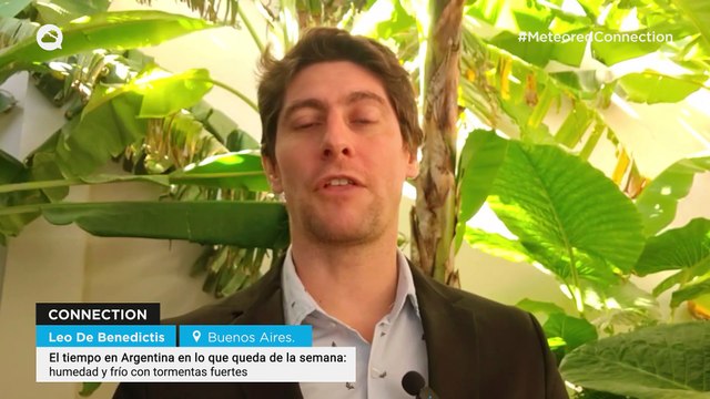 El tiempo en Argentina en lo que queda de la semana: humedad y frío con tormentas fuertes