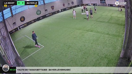Faute de Tarak Bettaieb - BAYER LEVERKUSEC