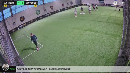 Faute de Terry foucault - BAYER LEVERKUSEC