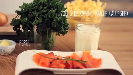 Recette des pâtes au saumon fumé