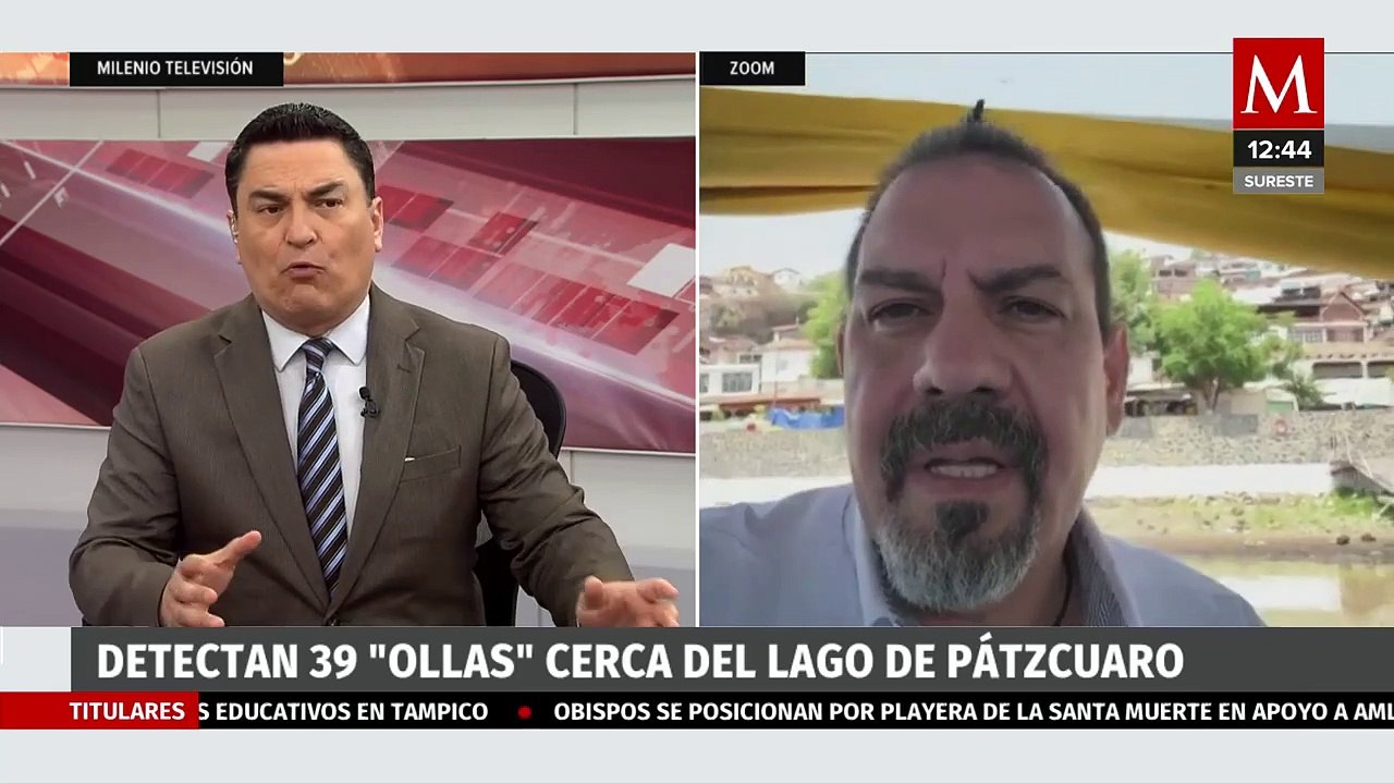 Detectan 39 "ollas" cerca del lago de Pátzcuaro, aparentemente para robo de agua