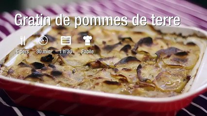 Recette du gratin de pommes de terre