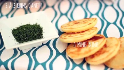 Bouchées (verrines) au saumon fumé et crème d'aneth - CuisineAZ