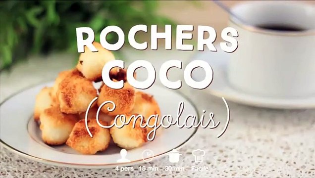 Rochers coco (ou congolais) facile - CuisineAZ