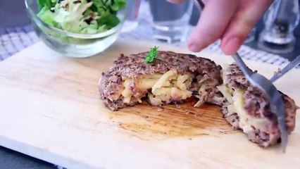 Boulettes de Mac&Cheese à la viande