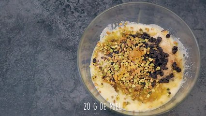 Barre de céréales maison