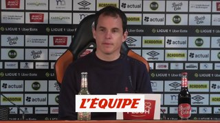 Le Bris : «On a eu le mérite de ne pas se désorganiser» - Foot - L1 - Lorient