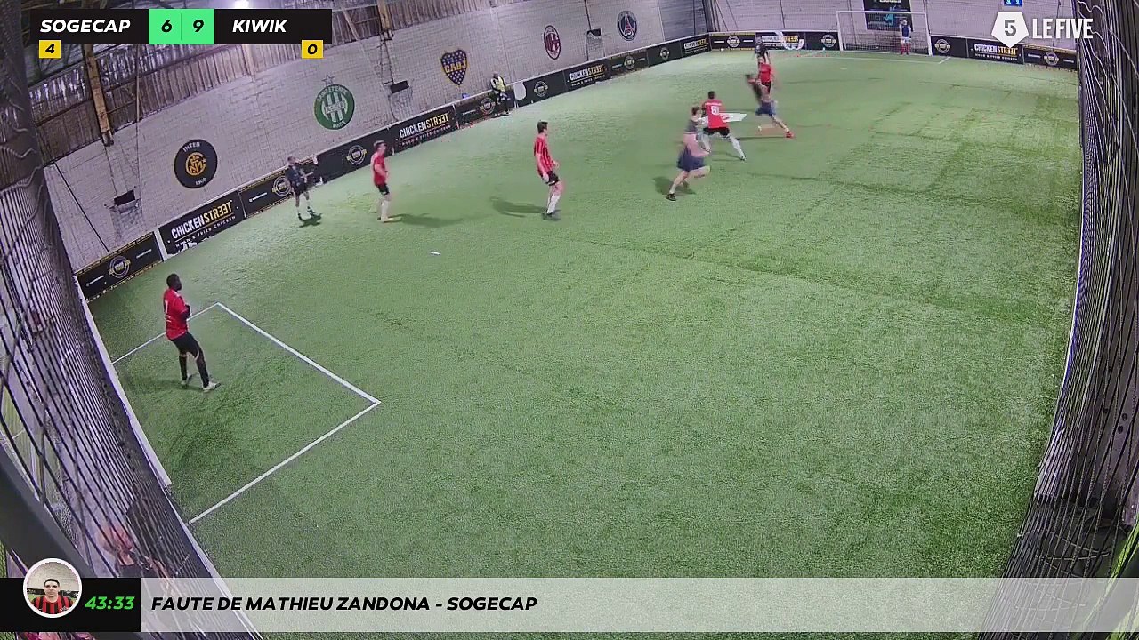 Faute de Mathieu Zandona - SOGECAP
