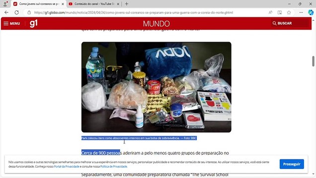 Como jovens sul-coreanos se preparam para uma guerra com a Coreia do Norte