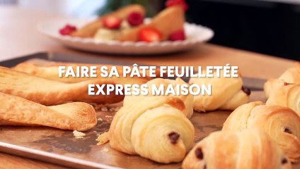 Faire sa pâte feuilletée express maison