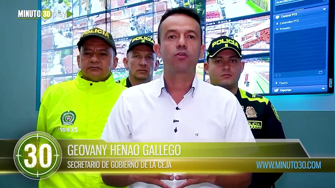 Cámaras de seguridad captaron caso de fleteo en La Ceja delincuentes robaron $20 millones