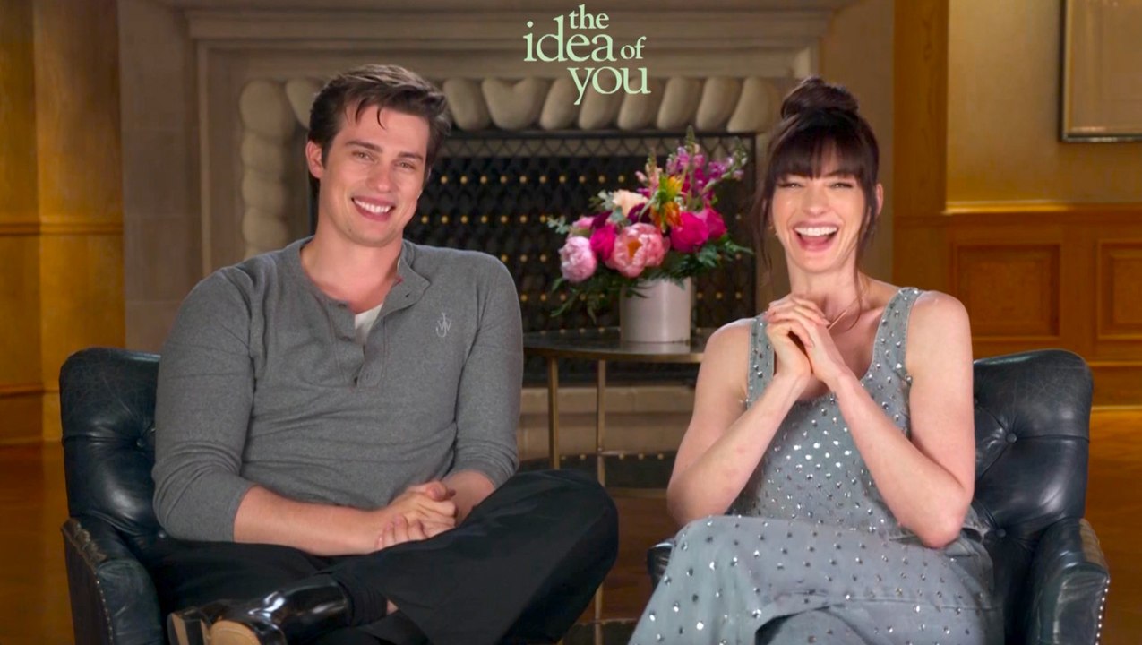 The Idea of You' Chat Hathaway, Galitzine, Showalter on Sequels, Chemistry & Tattoos video