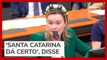 Deputada compara SC ao Maranhão e diz: 'Mais gente com carteira assinada do que no Bolsa Família'
