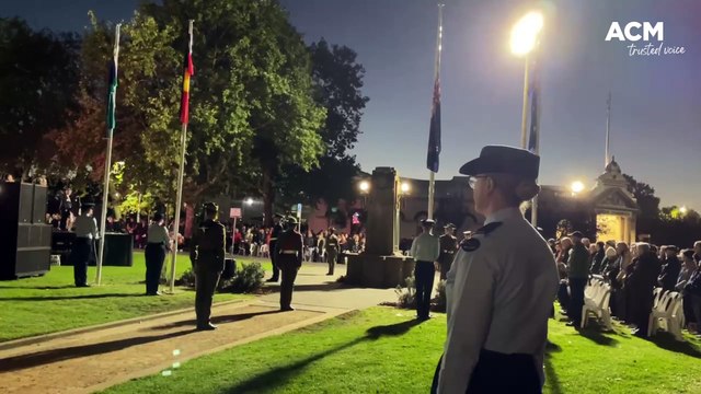 Anzac Day Dawn Service in Wagga 2024