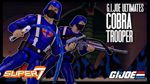 Super7 G.I.JOE Ultimates Cobra Trooper Figure