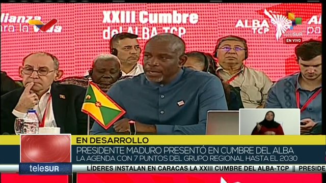Canciller de Granada nombra a Venezuela y Cuba como ejemplo de solidaridad internacional