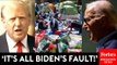 BREAKING NEWS: Trump Blames Biden For Antisemitism On College Campuses Outside NYC Hush Money Trial