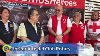 Una buena noticia; donan equipo a Cruz Roja Poza Rica