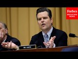 Matt Gaetz Asks Military Officials About Recruiting For 'Cyber Force'