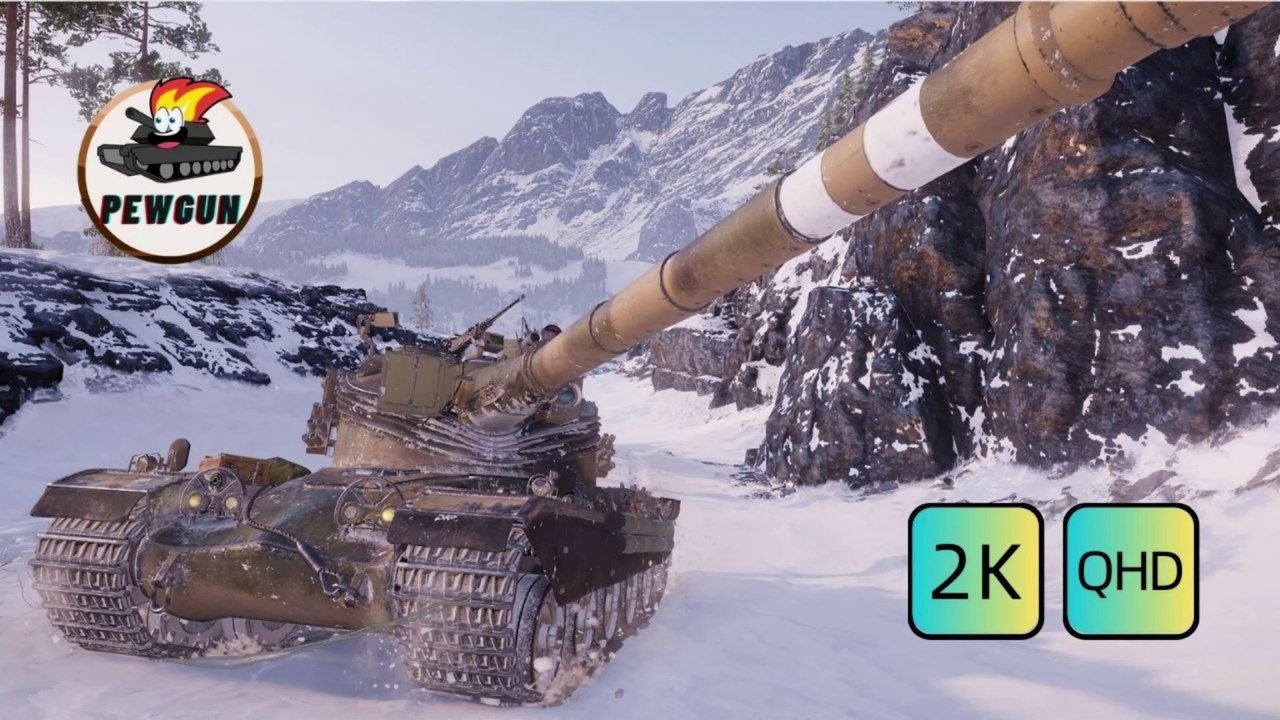 AMX 50 B 靈活機動，無所畏懼！| 6 kills 12k dmg | world of tanks |  @pewgun77