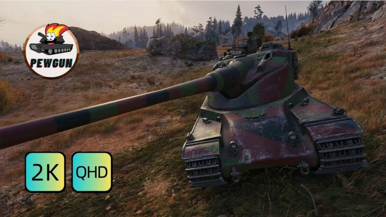 AMX 50 B 精準射擊，敵人絕望！| 8 kills 11k dmg | world of tanks |  @pewgun77