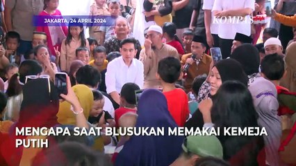 Kata Gibran soal Pakai Kemeja Putih dan Bukan Biru