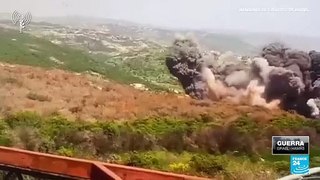 Israel ataca varias infraestructuras clave de Hezbolá en el sur del Líbano