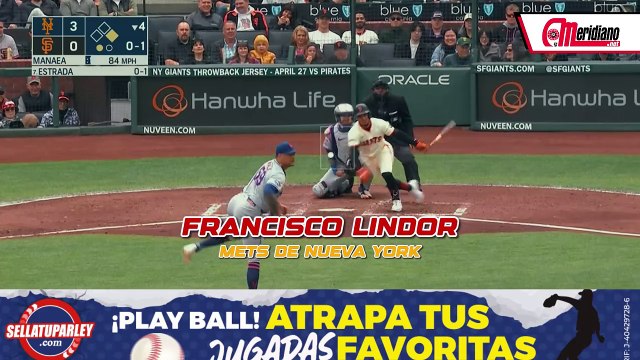 ¡Estas son las 5 mejores jugadas en la jornada del 24 de Abril en la MLB!