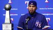 Texas Rangers' Robinson Chirinos Confident He'll Be Ready for Opening Day