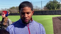 Elvis Andrus on Donation to Thomas Jefferson High School