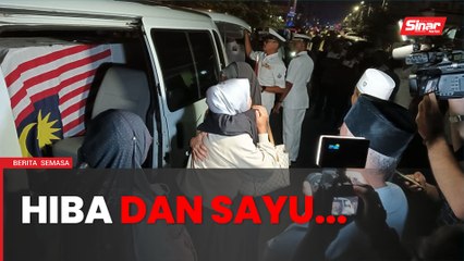 Suasana pilu sambut jenazah Mohammad Amirulfaris