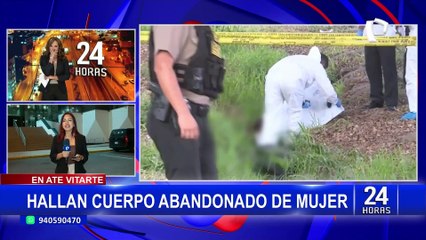 Ate: hallan cuerpo de mujer al interior de una caja