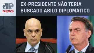 Moraes arquiva ação contra Bolsonaro por estadia na embaixada da Hungria
