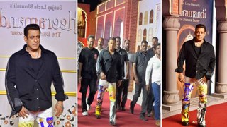 Salman Khan House Firing: Colorful Jeans में Swag के साथ 'हीरामंडी' के प्रीमियर में पहुंचे 'भाईजान'