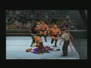 4-4 IC Title 6 Man  Kane vs Daniels vs MVP vs HBK vs Savage