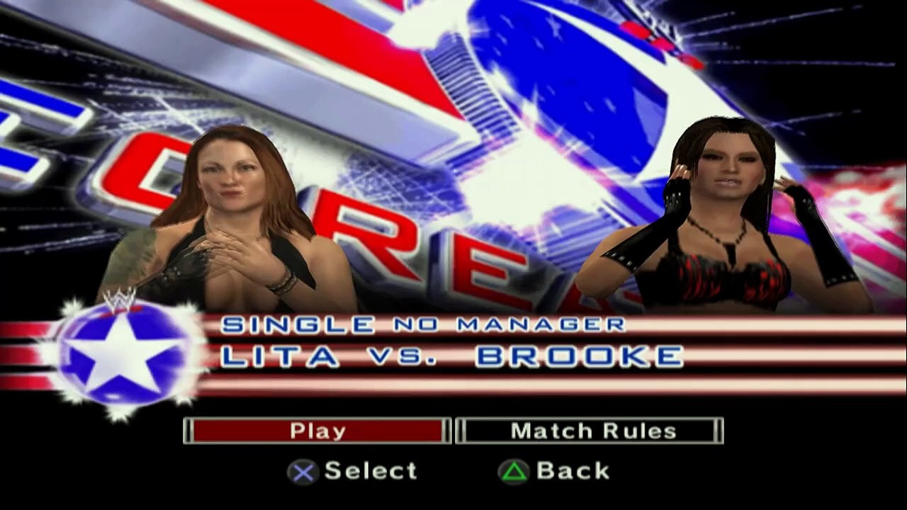 Lita vs Brooke Single