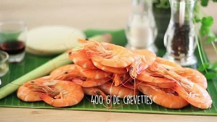 Bouchées vapeur aux crevettes - CuisineAZ