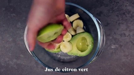 Cheesecake avocat banane de l'émission Le Meilleur Pâtissier revisité par CuisineAZ