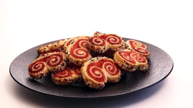 Palmiers saucisse apéritifs