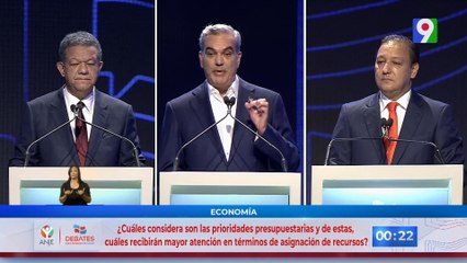 Debate Presidencial República Dominicana 2024