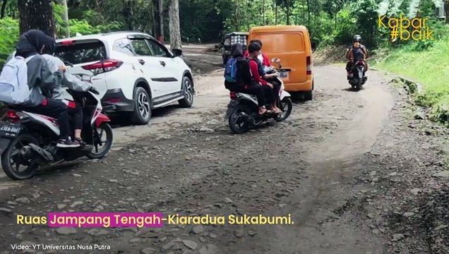 11,5 KILOMETER JALAN JAMPANG TENGAH-KIARADUA SUKABUMI SEGERA DIPERBAIKI, PAKET PEKERJAAN REKONSTRUKSI JALAN