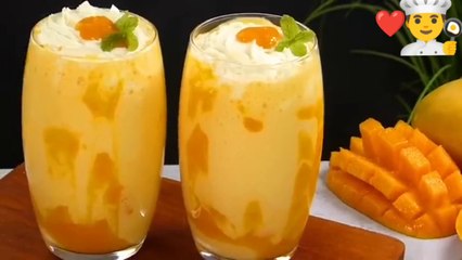 Mango Milkshake / You Must Try This Unique Mango Recipe / 5Minute Easy Recipe