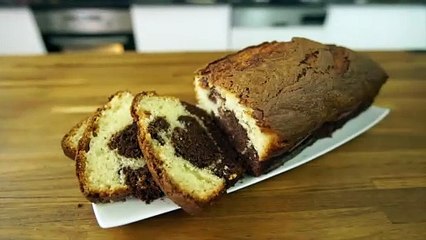 Cake marbre´ au chocolat facile