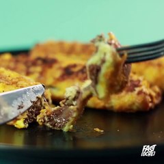 Pain Perdu choco et Corn Flakes