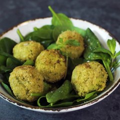 Falafels aux épinards et menthe