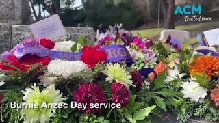 Burnie Anzac Day service