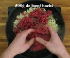 Chili con carne à la viande hachée carré