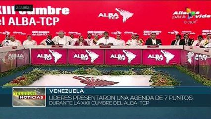 ALBA-TCP aprobó la declaración de Caracas para impulsar la agenda estratégica hacia el 2030